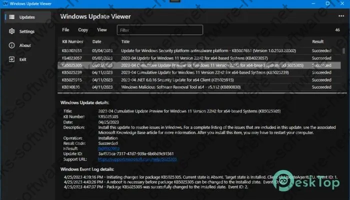 Windows Update Viewer Activation key